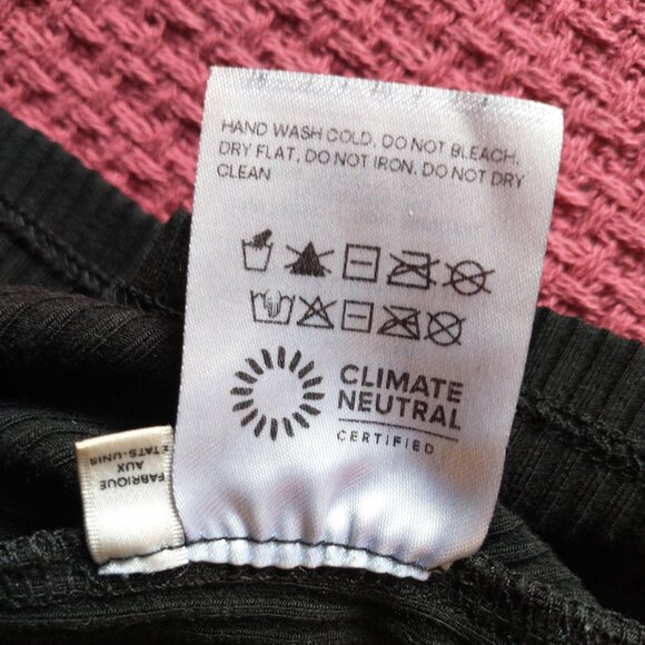 Reformation Jeanette Ribbed Knit Cami Mini Dress in Black - Picture 11 of 13